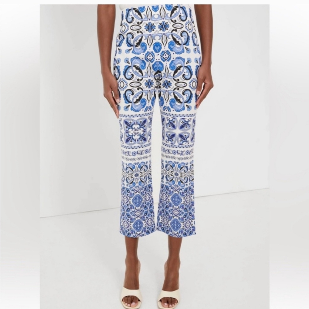 Tuckernuck Blue and White Cropped Pants